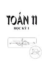 Tài liệu Toán 11 học kỳ 1