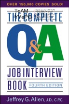 The complete question and answer job interview book