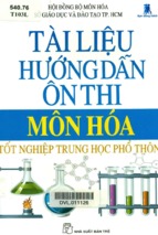 Tài Liệu Hướng Dẫn Ôn Thi Môn Hóa (NXB Trẻ) - Lê Hoàng Dũng, 222 Trang