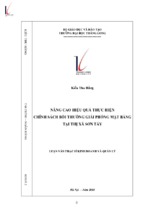 Nâng cao hiệu quả thực hiện chính sách bồi thường giải phóng mặt bằng tại thị xã sơn tây_unprotected