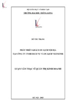 Phát triển khách du lịch nội địa tại công ty tnhh dịch vụ và du lịch vietsense_unprotected