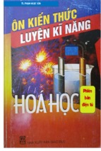 ôn kiến thức luyện kỹ năng hóa học (nxb giáo dục)   phạm ngọc sơn, 321 trang