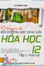 Chuyên đề bồi dưỡng học sinh giỏi hóa học 12 tập 1 hữu cơ (nxb đại học quốc gia)   cụ thanh toán, 385 trang