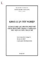 đánh giá hiệu quả phương pháp nhĩ châm trong điều trị đau và rối loạn tiểu tiện sau phẫu thuật trĩ