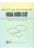 Một số câu hỏi và bài tập hóa hữu cơ (nxb đại học quốc gia)   đào văn ích, 261 trang