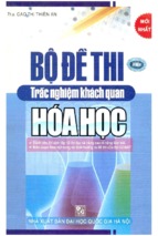 Bộ Đề Thi Trắc Nghiệm Khách Quan Hóa Học (NXB Đại Học Quốc Gia) - Cao Thị Thiên An