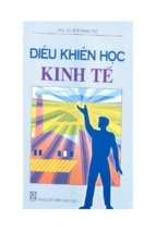 Giáo trình điều khiển học kinh tế phần 1   pgs.ts. bùi minh trí