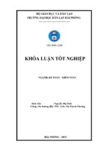 Hoàn thiện tổ chức kế toán doanh thu, chi phí và xác định kết quả kinh doanh tại công ty tnhh thương mại song thắng