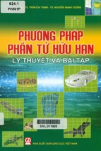 Phương pháp phần tử hữu hạn lý thuyết và bài tập (nxb giáo dục)   trần ích thịnh, 213 trang