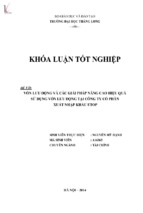 Vốn lưu động và các giả pháp nâng cao hiệu quả sử dụng vốn lưu động tại công ty cổ phần xuất nhập khẩu etop