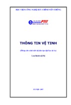 Bài giảng thông tin vệ tinh