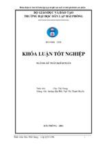 Hoàn thiện tổ chức kế toán tập hợp chi phí sản xuất và tính giá thành sản phẩm tại công ty cổ phần nhựa thiếu niên tiền phong