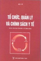 Ebook tổ chức, quản lý và chính sách y tế   nxb y học