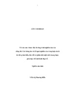 Năng lực lãnh đạo của đội ngũ ceo việt nam (khảo sát nghiên cứu ở hà nội)