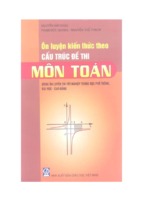 ôn luyện kiến thức theo cấu trúc đề thi môn toán (nxb giáo dục)   nguyễn hải châu, 226 trang