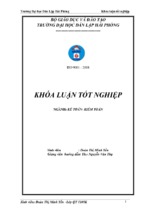 Hoàn thiện tổ chức công tác kế toán doanh thu, chi phí và xác định kết quả kinh doanh tại công ty tnhh thương mại và dịch vụ toàn tâm