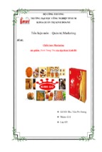 Tiểu luận Chiến lược marketing bánh trung thu của tập đoàn Kinh Đô
