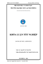 Hoàn thiện công tác kế toán vốn bằng tiền tại công ty tnhh chế tạo máy eba