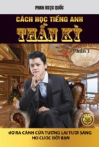 Cách học tiếng anh thần kì phần 1