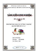 Skkn sáng kiến kinh nghiệm sử dụng thơ, ca dao, tục ngữ trong dạy học địa lý tự nhiên lớp 10 và lớp 12