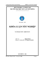 Hoàn thiện tổ chức kế toán chi phí sản xuất và tính giá thành sản phẩm tại công ty tnhh sản xuất kinh doanh minh phượng