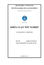 Hoàn thiện tổ chức công tác kế toán doanh thu, chi phí và xác định kết quả kinh doanh tại công ty cổ phần thủy sản đại yên