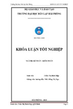 Hoàn thiện công tác kế toán thuế giá trị gia tăng tại công ty tnhh may yes vina