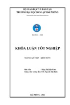 Hoàn thiện tổ chức kế toán chi phí sản xuất và tính giá thành sản phẩm tại công ty seasafico hà nội