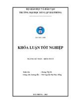 Hoàn thiện công tác kế toán tập hợp chi phí sản xuất và tính giá sản phẩm ở công ty tnhh một thành viên cấp nước hải phòn