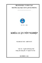 Hoàn thiện công tác kế toán vốn bằng tiền tại công ty tnhh xây dựng thương mại vượng thịnh