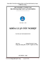 Hoàn thiện tổ chức lập và phân tích báo cáo kết quả kinh doanh tại công ty tnhh sơn cường