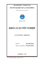 Hoàn thiện tổ chức công tác kế toán tập hợp chi phí sản xuất và tính giá thành sản phẩm tại công ty tnhh an minh thịnh