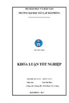 Hoàn thiện công tác kế toán vốn bằng tiền tại công ty tnhh thương mại thanh giang