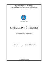 Tổ chức kế toán bán hàng và xác định kết quả bán hàng tại công ty cổ phần thương mại và dịch vụ kỹ nghệ hàng hải