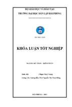 Hoàn thiện tổ chức công tác kế toán nguyên vật liệu tại công ty cổ phần việt thịnh