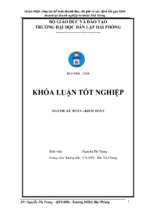 Hoàn thiện công tác kế toán doanh thu, chi phí và xác định kết quả kinh doanh tại doanh nghiệp tư nhân mai hưng