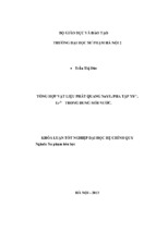 Tổng hợp vật liệu phát quang nayf4 pha tạp yb3+, er3+ trong dung môi nước