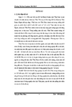 Tình hình kinh tế công nghiệp của tỉnh vĩnh phúc trong những năm 1997 2011