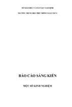 Sáng kiến kinh nghiệm một số kinh nghiệm dạy tích hợp giáo dục môi trường trong môn địa lí lớp 10