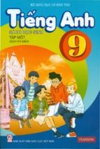 sách giáo khoa tiếng anh 9 thí điểm tập 1 [bản đẹp full hd]
