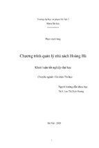 Chương trình quản lý nhà sách hoàng hà