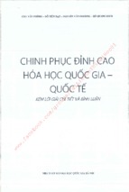 Lovebook   chinh phục đỉnh cao hóa học quốc gia   quốc tế phần 1