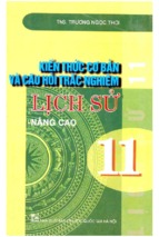 Kiến thức cơ bản và câu hỏi trắc nghiệm lịch sử nâng cao 11 (nxb đại học quốc gia)   trương ngọc thơi, 203 trang