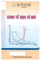 Giáo trình kinh tế học vĩ mô   pgs.ts. nguyễn văn dần (chủ biên) (hv tài chính)