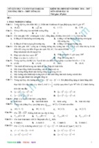 đề kiểm tra 1 tiết chương i hình học 11
