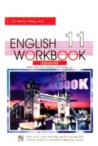 English 11 workbook (nxb đại học quốc gia)   võ tâm lạc hương, 168 trang