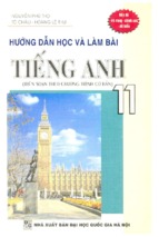 Hướng dẫn học   làm bài tiếng anh 11 (nxb đại học quốc gia)   tô châu, 193 trang