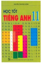 Học tốt tiếng anh 11 (nxb đại học quốc gia)   nguyễn thị minh hương, 208 trang