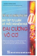 Thể loại   phương pháp giải bài tập tự luận và trắc nghiệm hóa đại cương vô cơ 11 (nxb đại học quốc gia)   dương hoàng giang, 233 trang