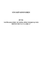 Sáng kiến kinh nghiệm skkn hướng dẫn khai thác hệ thống hình ảnh khi dạy bài thơ “đàn ghi ta của lor ca” (thanh hải)